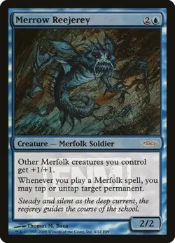 Merrow Reejerey - Foil Promo Friday Night Magic 2009 LP MTG - Image 1