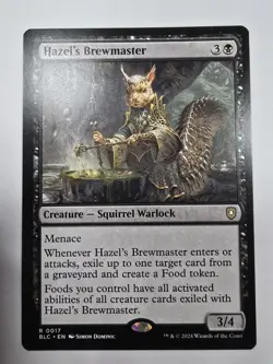 Hazel's Brewmaster Commander: Bloomburrow Regular Magic The Gathering - Image 1