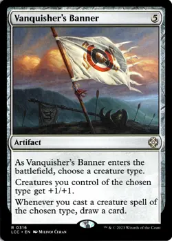 NM - Vanquisher's Banner R Commander: The Lost Caverns of Ixalan 316 - Image 1