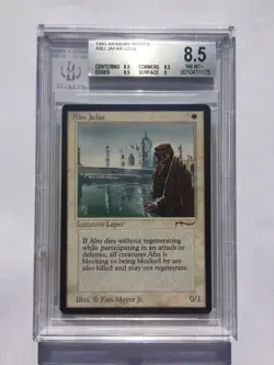 BGS 8.5 Quad + | Abu Ja'far | MtG Arabian Nights | NM - Mint [8.5, 8.5, 8.5, 9] - Image 1