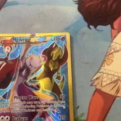 Pokemon TCG Mewtwo EX 163/162 XY Breakthrough Secret Rare - Image 3