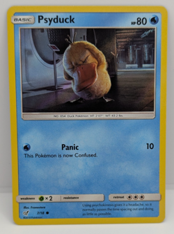Psyduck (Holo Common) 7/18 Detective Pikachu Holo LP Pokemon - Image 1