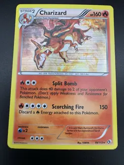 Charizard Holo Rare 19/113 Pokemon Legendary Treasures 2013 - Image 3