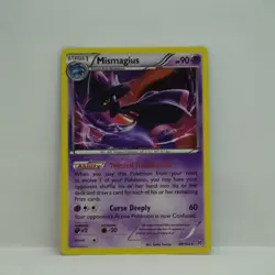 Genuine Pokemon TCG Mismagius Breakthrough 66/162 Holo Rare NM Free Shipping - Image 1