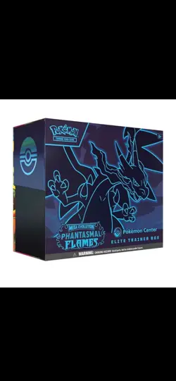 Pokemon Center Mega Evolution Etb Phantasmal Flame PRESALE! Ships 11/14 - Image 1