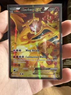 2016 Pokemon Charizard EX XY121 Black Star Promo 2016 Holo Rare - NM - Image 3