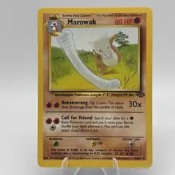 Marowak 39/64 | Jungle Set | WOTC Pokemon TCG | LP - Image 1
