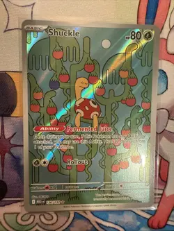 Pokemon TCG Shuckle 136/132 Illustration Rare Holo Mega Evolution MINT/Near Mint - Image 1