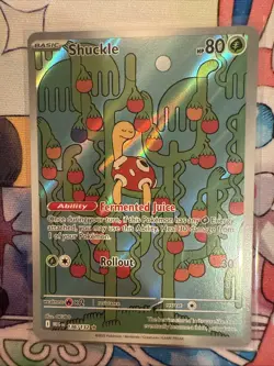 Pokemon TCG Shuckle 136/132 Illustration Rare Holo Mega Evolution MINT/Near Mint - Image 2