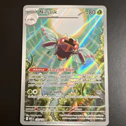 Ninjask 137/132 Illustration Rare Mega Evolution English Pokemon TCG NM - Image 1