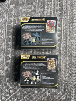Set Of 2 Pokemon Mega Evolution Elite Trainer Boxes Lucario And Gardevoir ETBs - Image 2