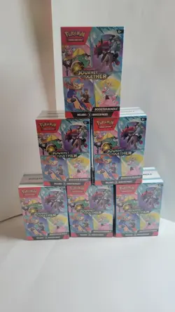 pokemon journey together booster bundle x6 SEALED - Image 1