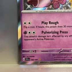 Tinkatuff 166/091 Paldean Fates Shiny Rare Pokemon TCG - Image 4