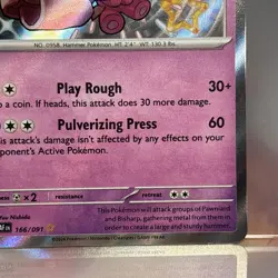 Tinkatuff 166/091 Paldean Fates Shiny Rare Pokemon TCG - Image 5