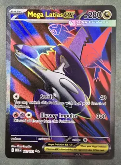 Pokemon- Mega Latias EX #163/132 Mega Evolution Holo - Near Mint 🔥 - Image 1
