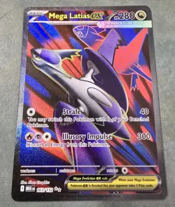 Pokemon- Mega Latias EX #163/132 Mega Evolution Holo - Near Mint 🔥 - Image 4