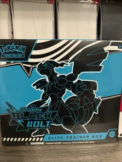 Pokemon TCG: Black Bolt - Elite Trainer Box (ETB)- New/Factory Sealed - Image 1