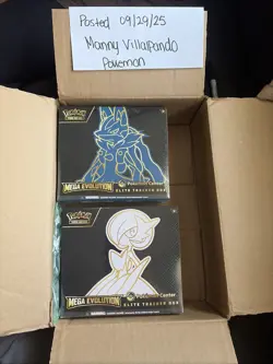 Pokemon TCG Mega Evolution Pokemon Center ETB Set SEALED. - Image 1