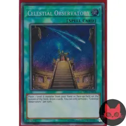 Yugioh Celestial Observatory CYHO-EN064 Secret Rare NM - Image 1