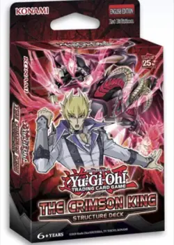 Yugioh TCG The Crimson King 1st Edition Structure Decks Sealed - Image 1