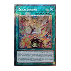 Yu-Gi-Oh! Metaltronus (Platinum Secret Rare) - Quarter Century Stampede - Image 1