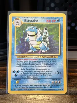 Blastoise #2 Holo - 1999 Pokemon Card Base Set - WOTC Vintage RARE - Image 1