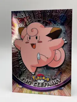 Pokemon Card Topps Chrome Clefairy #35 NM - Image 3
