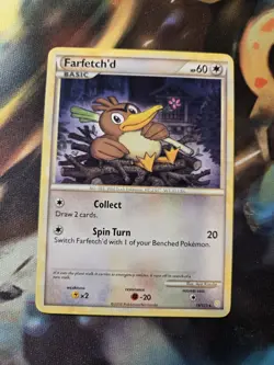 Farfetch'd 19/123 Heartgold & Soulsilver Regular Rare Pokemon TCG Card NM - Image 1