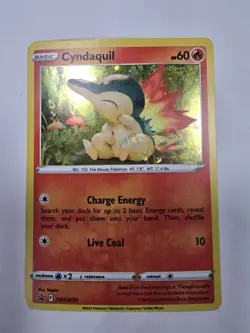 Cyndaquil - (Cosmos Holo) SWSH221 SWSH: Sword & Shield Promo Cards Holo - Image 1