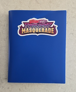 POKEMON Twilight Masquerade Complete Base Set Binder w/ Reverse Holo - 323 Cards - Image 1