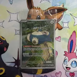 Pokemon TCG Snorlax SVP051 Holo 151 ETB Promo Card Sealed - Image 1