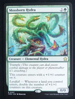 Mossborn Hydra - FDN - Mtg Card #4MR - Image 1