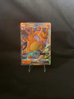 Pokemon Card - Charizard GX SM211 SM Sun & Moon Black Star Promo Holo - Image 1