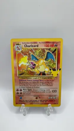 Charizard Celebrations Classic 4/102 Holo Base Set Pokemon Card 2021 - Image 1