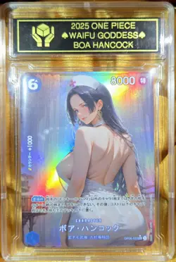 BOA HANCOCK One Piece Anime Waifu Goddess CUSTOM CARD - Image 1