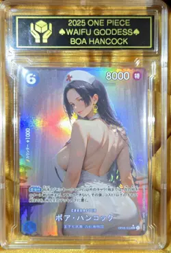 BOA HANCOCK One Piece Anime Waifu Goddess CUSTOM CARD - Image 2