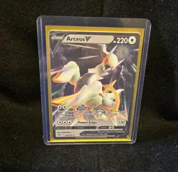 Arceus V - 122/172 - Pokemon Brilliant Stars Sword & Shield Metal Card NM - Image 1