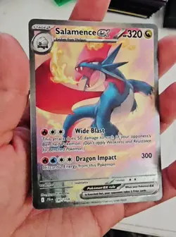 Salamence EX Dragon Frontiers Holo 187/159 Ultra Rare Pokemon Card NM - Image 2