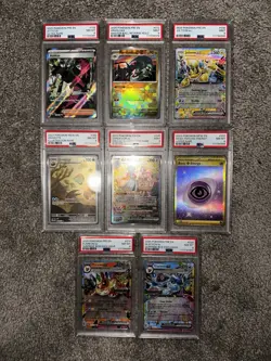 Pokemon TCG LOT OF 8 PSA GRADED CARDS! PRISMATIC, 151, SIR & More! 🔥 - Image 5