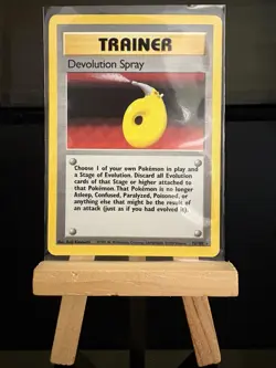 DEVOLUTION SPRAY - 72/102 Trainer Base Set - Regular Rare - Pokemon TCG Card - Image 1