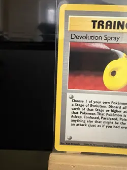 DEVOLUTION SPRAY - 72/102 Trainer Base Set - Regular Rare - Pokemon TCG Card - Image 2