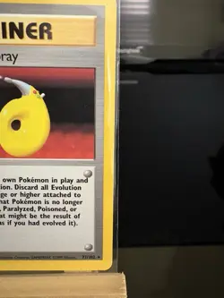 DEVOLUTION SPRAY - 72/102 Trainer Base Set - Regular Rare - Pokemon TCG Card - Image 3