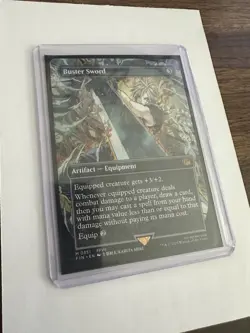 BRAND NEW BORDERLESS Buster Sword | Regular | Magic: the Gathering Final Fantasy - Image 3