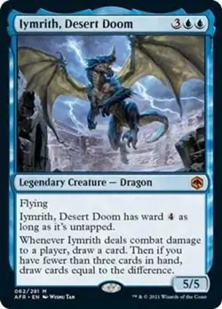 Iymrith, Desert Doom NM #62 Adventures in the Forgotten Realms MTG - Image 1