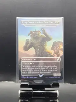 King Caesar, Ancient Guardian - Huntmaster Liger #370 (Foil) NM Ikoria Magic MTG - Image 3