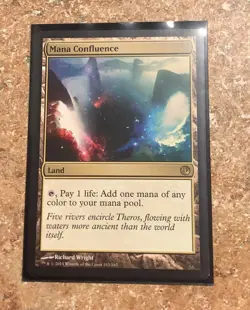 Mana Confluence Land Magic the Gathering 163/165 Richard Wright - Image 1