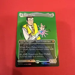 Peter Parker (0232) (Borderless) Marvel's Spider-Man Foil - Image 1
