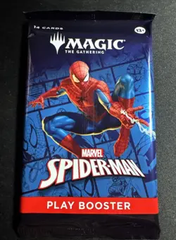 Magic: The Gathering (MTG) Marvel Spiderman Play Booster Pack - Image 1