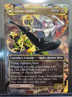 MTG Gwen Stacy / Ghost-Spider (0202) (Borderless) Marvel's Spider-Man SPM NM! - Image 2