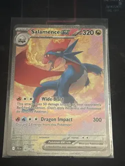Pokemon TCG Salamence EX Journey Together Special Illustration Rare * SEE DESC* - Image 1